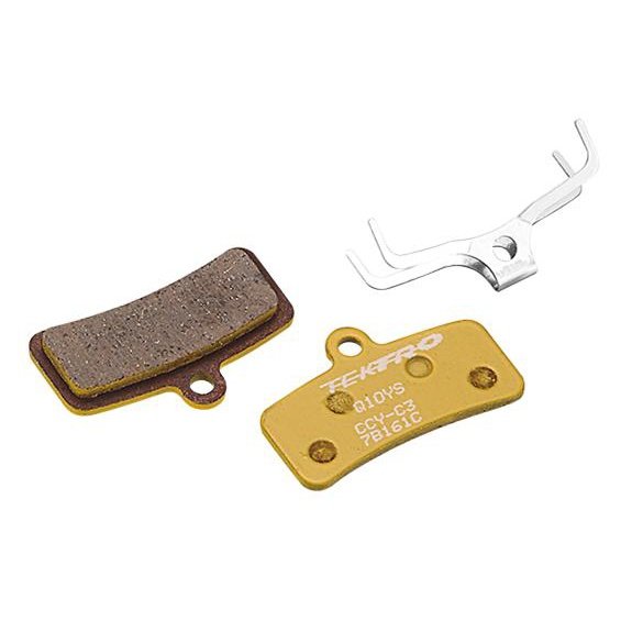 Alligator TEKTRO HD Brake Pads - 4 Piston Caliper, Yellow