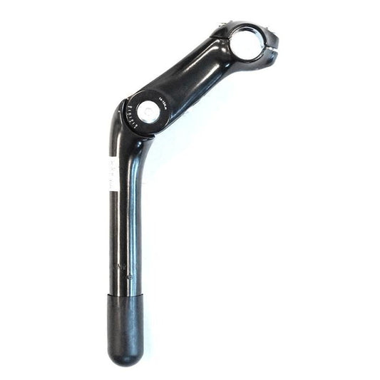 Alloy Adjustable H/Bar Stem - Black, 180mm Quill, 25.4mm Dia, 110mm Ext