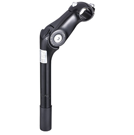 Alloy Adjustable Quill Headstem - Black - 22.2mm - Ext 110