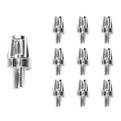 Alloy Brake Cable Adjuster M7 - Silver Pack of 10