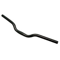 Alloy Handlebar 25.4mm x 62cm x 30mm Rise - Black