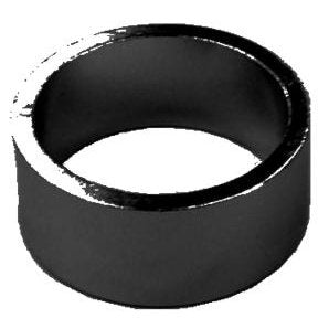 Alloy Headset Spacer 1 1/8 - 10mm Black