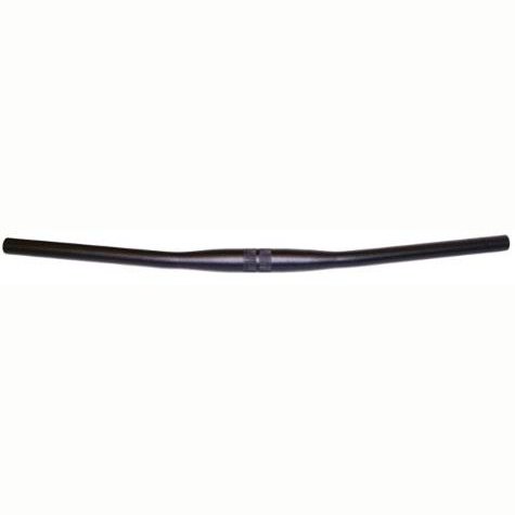 Alloy MTB Flat Handlebar 31.8mm, 68cm Wide, 10 Deg Sweep, Black
