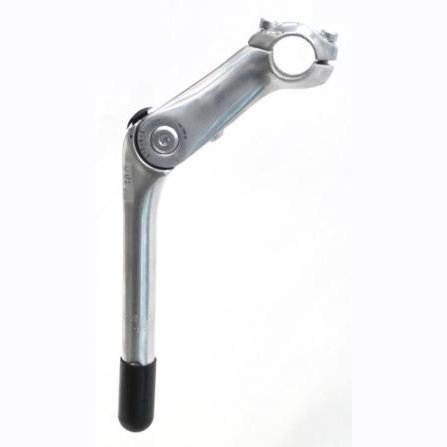Alloy Quill Headstem - Adjustable, 22.2mm, 110mm Extension, Silver & 25.4BB