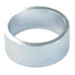 Alloy Spacer 1 1/8 Silver 15mm - Bike Fork Accessory