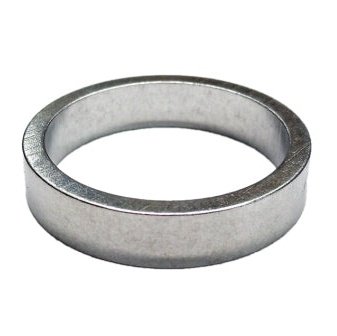 Alloy Spacer 1 1/8 Silver 7mm - Bike Fork Accessory