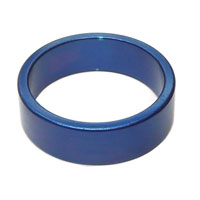 Alloy Spacer BlueT10 for 1 1/8 Forks