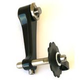 Alloy/Steel Single Speed Chain Tensioner - BLACK