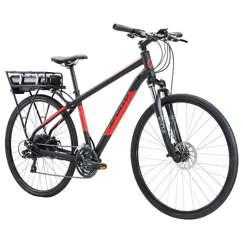 Apollo Eon Commuter 10 Matte Black/Red MEN
