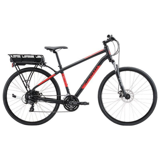 Apollo Eon Commuter 10 Matte Black/Red MEN