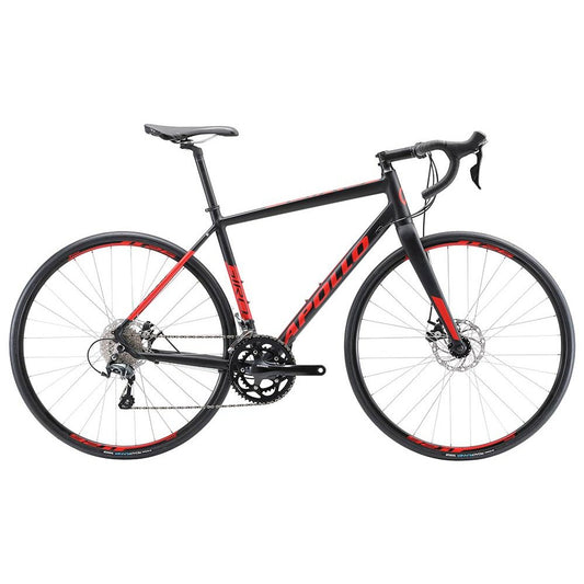 Apollo Giro 20 Matte Black/Red