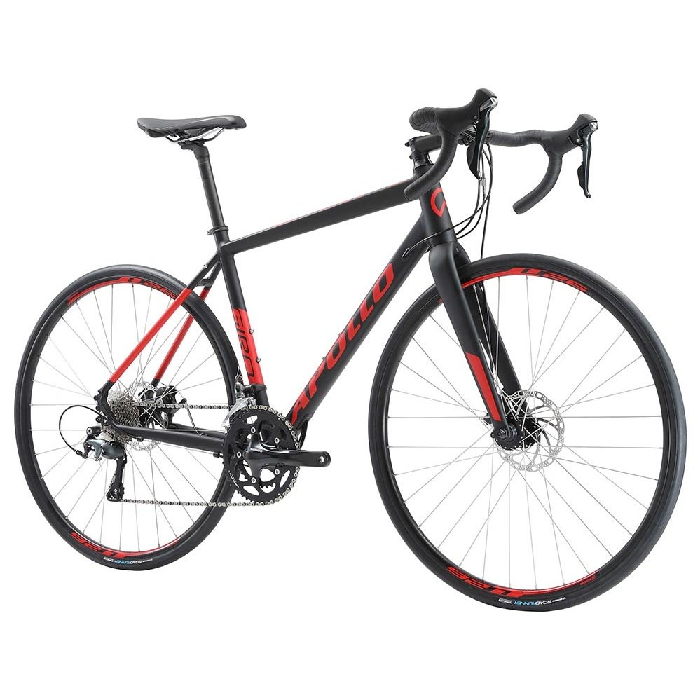 Apollo Giro 20 Matte Black/Red