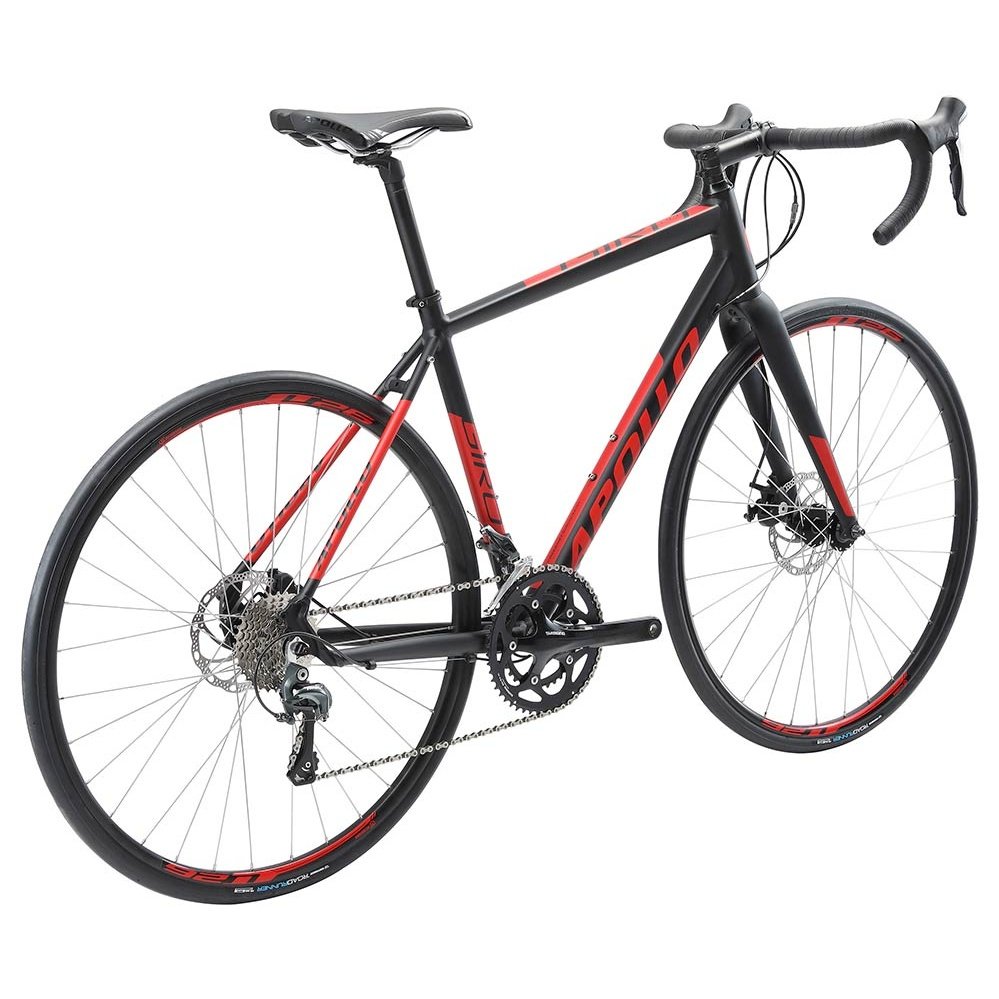 Apollo Giro 20 Matte Black/Red