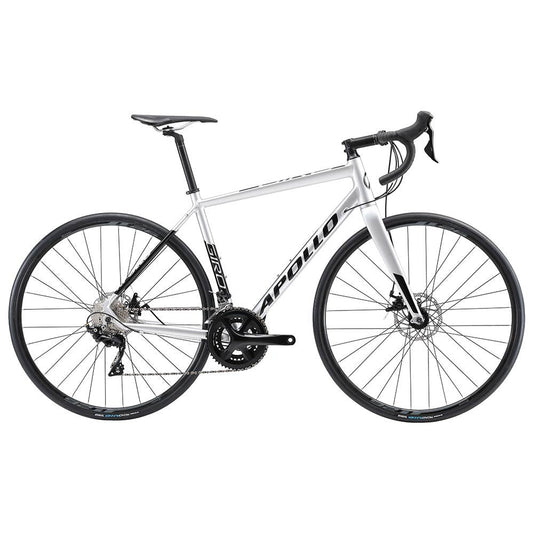Apollo Giro 30 Gloss Silver/Black