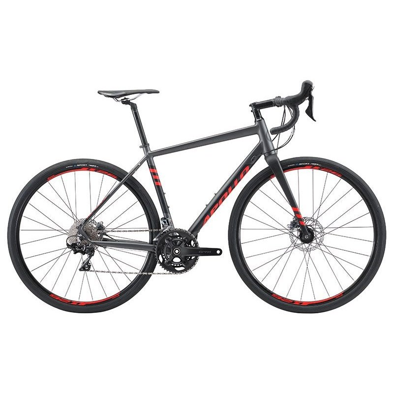 Apollo Scout 10 Matte Charcoal/Black/Red