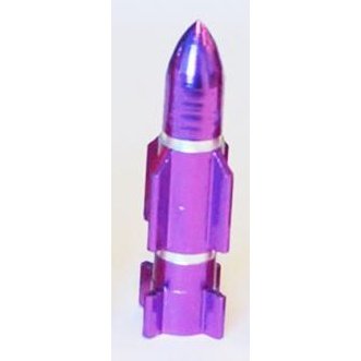 Atomic Rocket Valve Cap - Purple A/V