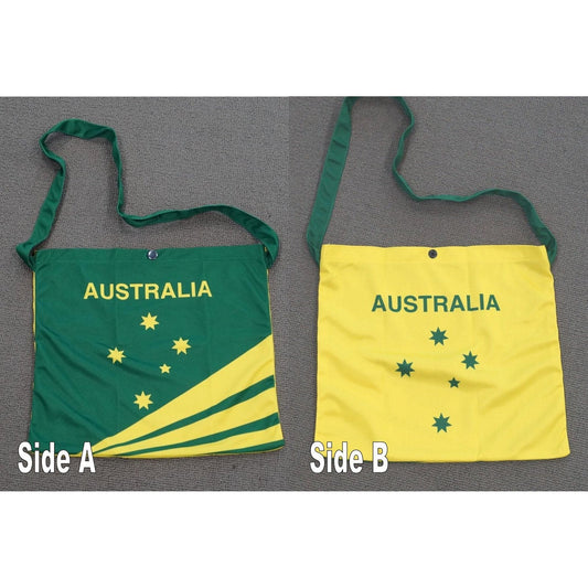 Australian Tourist Musette - Compact Shoulder Bag with Button Closure