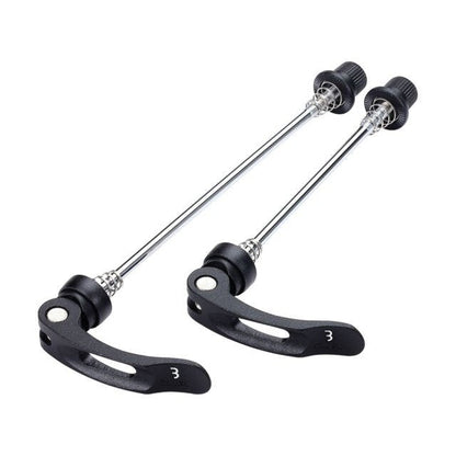 BBB BQR-01 Wheelblock QR Skewers - Black Quick Release Bike Skewers
