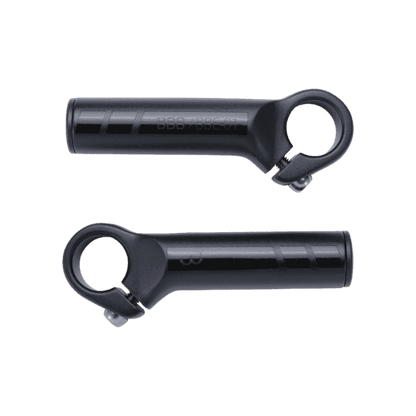 BBB - TrailMonkey Bar End Grips 100mm Mtb Flat Bar Side Grip Black