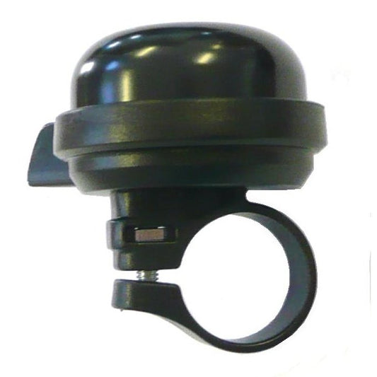 BELL Alloy Bike Bell - Black, 40mm Diameter, Fits 25.4mm BB