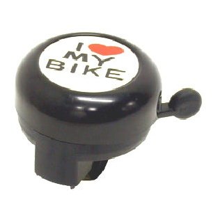 BELL Steel Bike Top "I LOVE MY BIKE" Fits 25.4mm h/bar BLACK