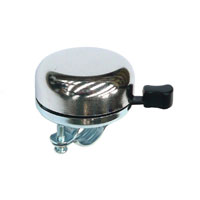 BELL Steel Chrome Plated 55mm Large Bike Bell Fits 25.4mm BB