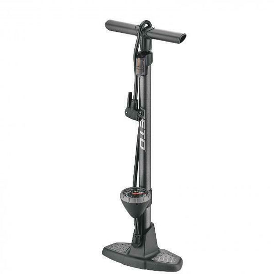 BETO Floor Pump - Steel Barrel - Composite Handle & Base - 2.5 inch gauge