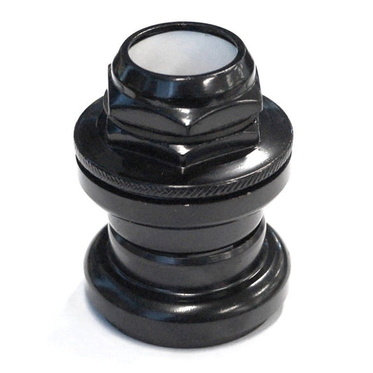 BMX 1" Threaded Headset - Steel BLACK 21.1 ID, 32.5 OD, 27.0 Crown Race