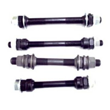 BMX Front Axle 1/2" x 145mm with Cone & Nut - Durable & Reliable