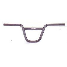 BMX Steel Handlebar - 22.2mm, 64cm Wide, 185mm Rise, 20" - Black