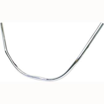 Beach Cruiser Handlebar 25.4mm CP Silver - Wide & High Rise