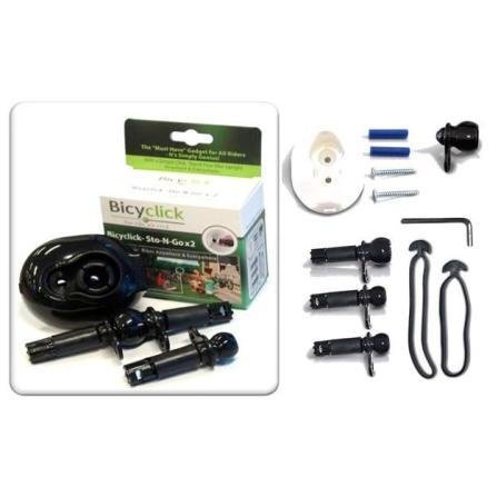 Bicyclick Sto-n-go Bike Mount with 3 Bar End Plugs
