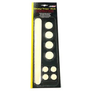 BikeShield Chain Stay Protector - 8 Frame Stickers, 3M Adhesive, Clear