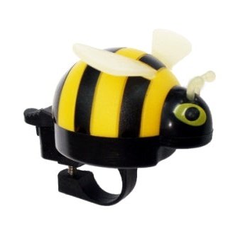 BikesUp BELL Flick Bell Bee Design Yellow Bike Bell 25.4mm BB Fit