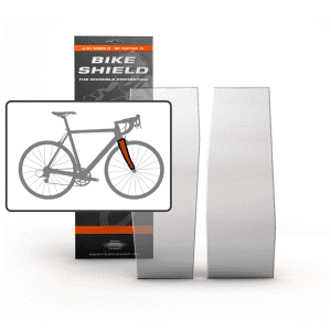 Bikeshield Fork Shield - Clear, Tough Bike Protection