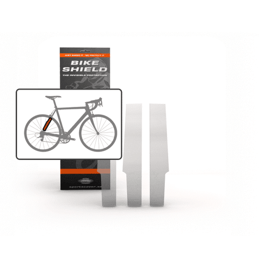 Bikeshield Stay Shield 3 - Clear Bike Protection