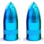 Blue Missile Valve Caps - 2 Pack