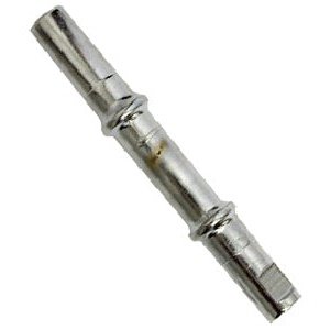 Bottom Bracket Axle - Cotter Pin Type, Length 145mm, Color Silver