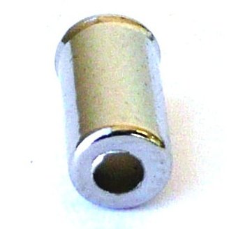 Brass Brake End Cap 5mm Dia - 250pc Bottle - SILVER