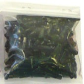 Brass Nipples 14g 12mm Black - Pack of 144