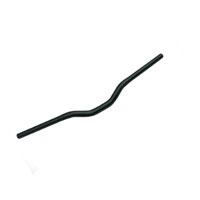 Bulletproof Alloy Handlebar 25.4mm x 68cm - 40mm Rise, Black