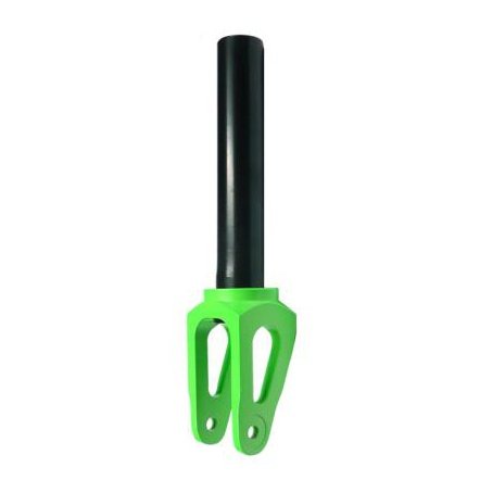 Bulletproof Alloy Scooter Fork - 1 1/8" x 190mm Steerer - GREEN