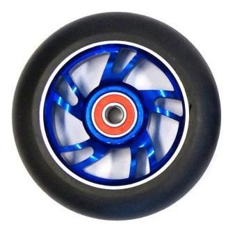 Bulletproof Alloy Scooter Wheel with ABEC-9 Bearing - 100mm Blue Core
