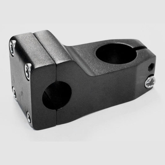 Bulletproof BMX A-Head Headstem 28.6x55mm Black - Fits 22.2mm Handlebars