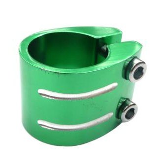 Bulletproof Green Anodized Alloy Clamp - 31.8mm