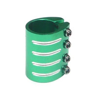 Bulletproof Green D/Clamp with 4 Bolts - 31.8mm