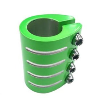 Bulletproof Park S/Clamp 4 Bolt - Green 64MM - Secure Fit