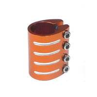 Bulletproof Park S/Clamp 4-Bolt Orange - Discounted Price