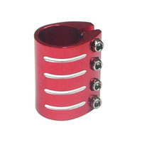 Bulletproof Quad Clamp 31.8mm Anodized Red - Affordable Price
