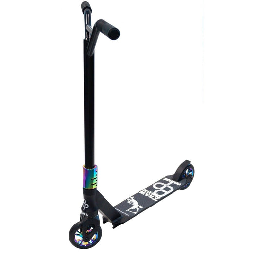 Bulletproof Razor Stunt Scooter 125mm Alloy Wheel, 790mm Handlebar, Black/Oil Slick